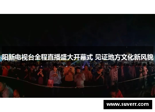 阳新电视台全程直播盛大开幕式 见证地方文化新风貌